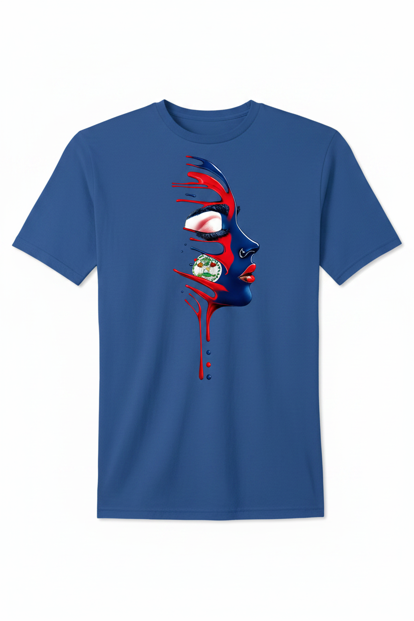 belize blue DripFace Noir