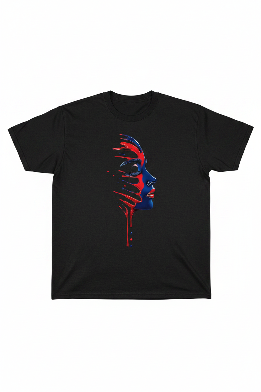 black DripFace Noir