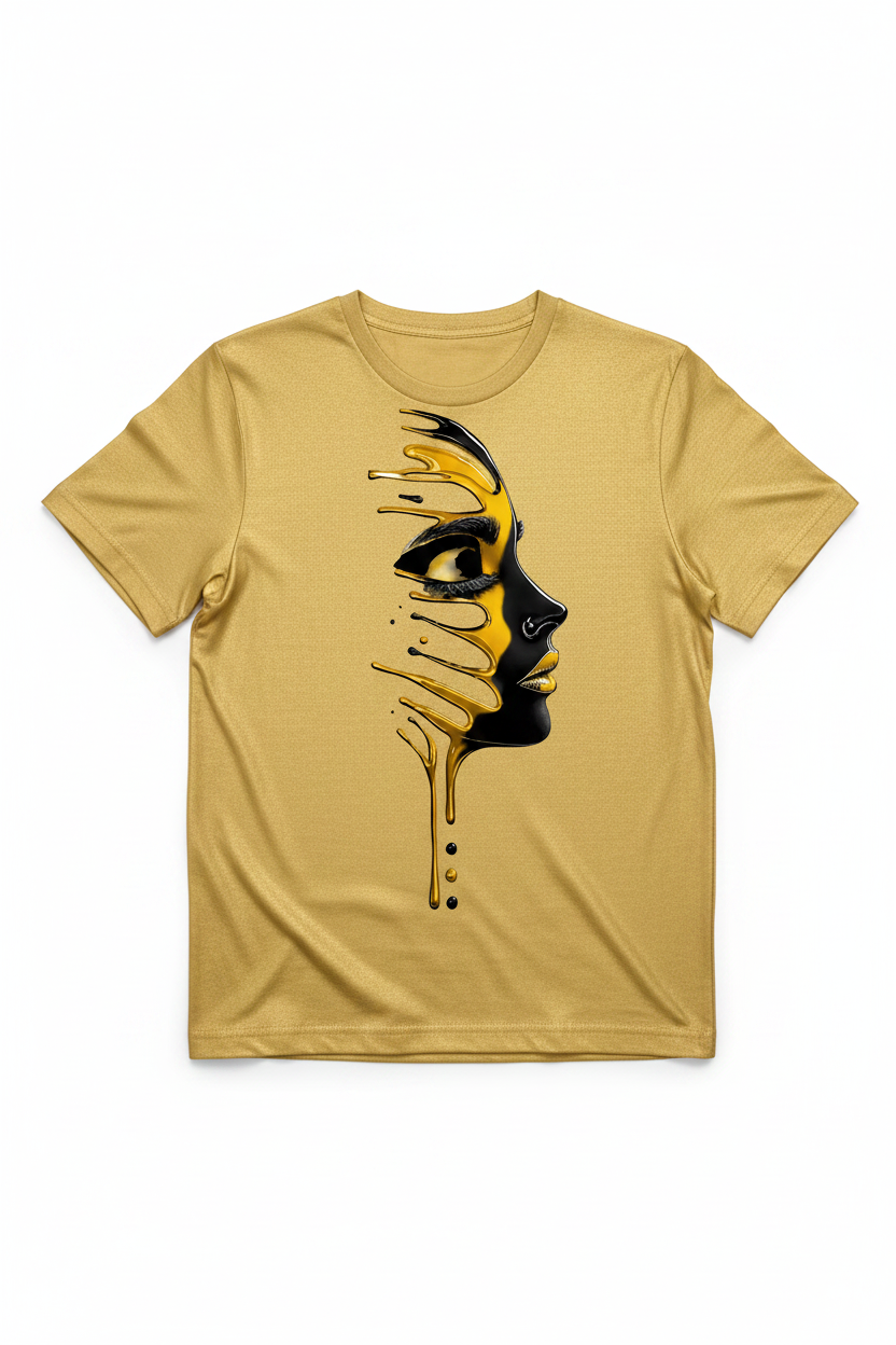 DripFace Noir gold