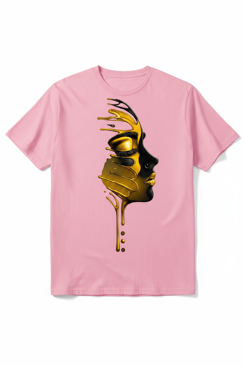 pink DripFace Noir