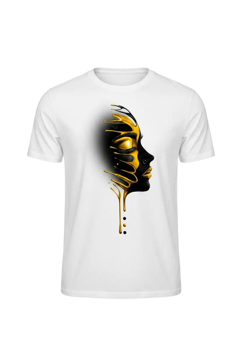 white DripFace Noir