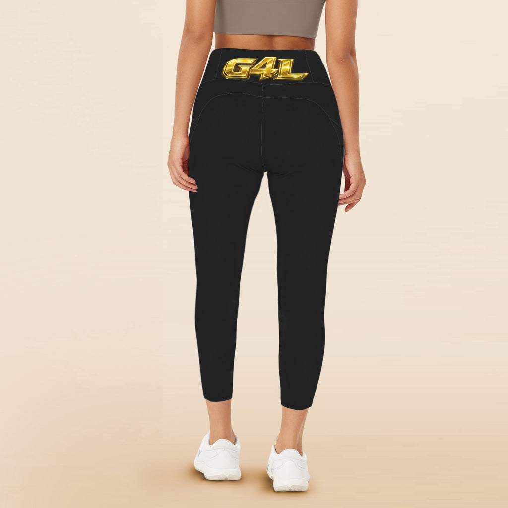 G4L High Waist Pockets Yoga Leggings