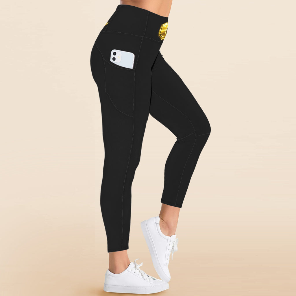 G4L High Waist Pockets Yoga Leggings