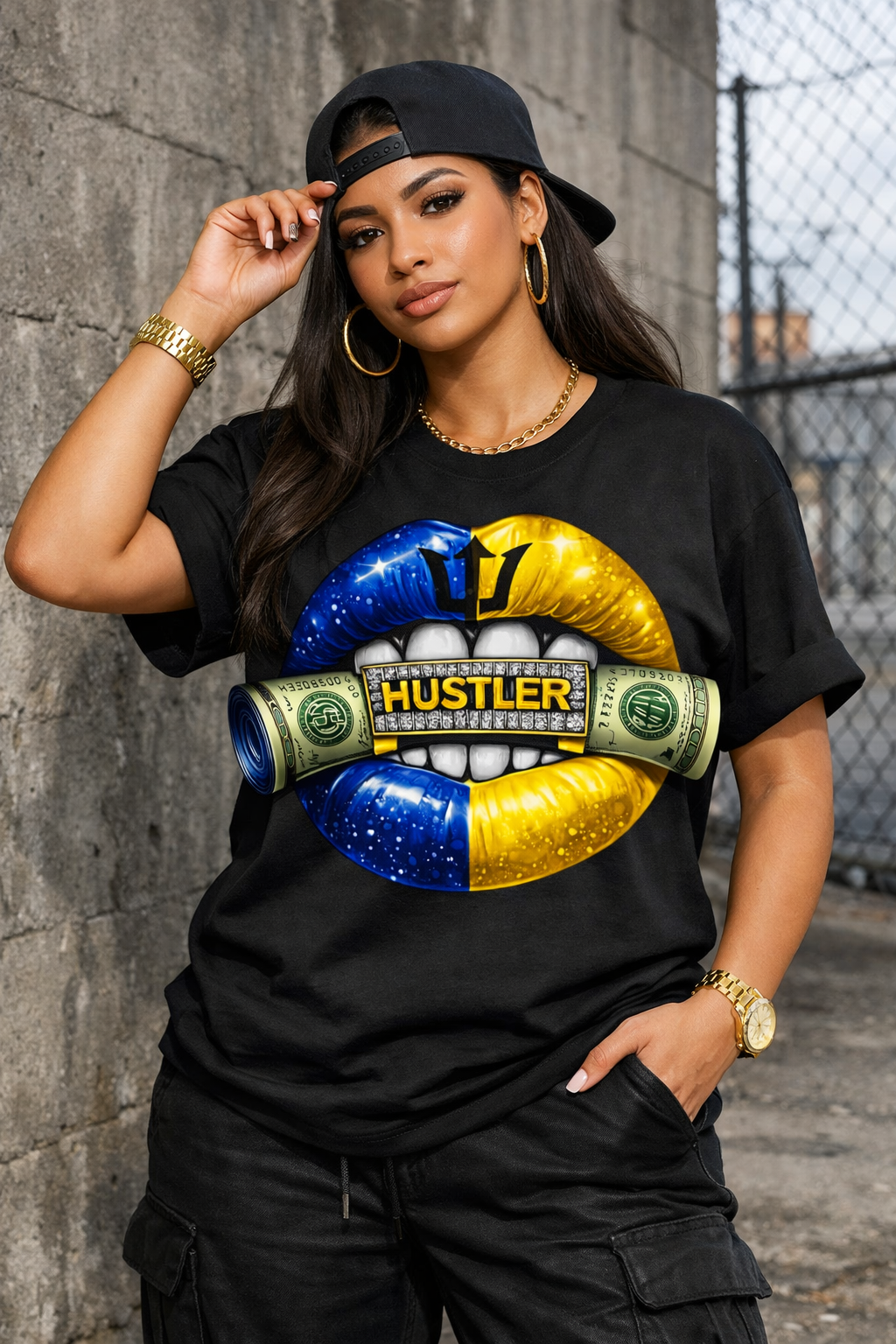 100 Dollar Bill Lips Money Lips Bank Roll Clip