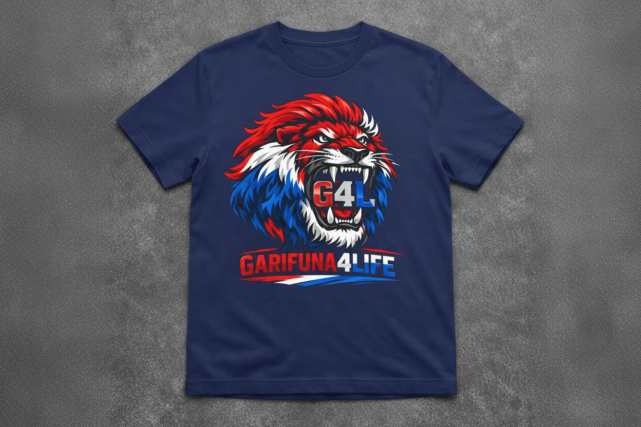 LION face G4L BLUE