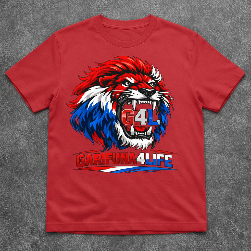 LION face G4L RED