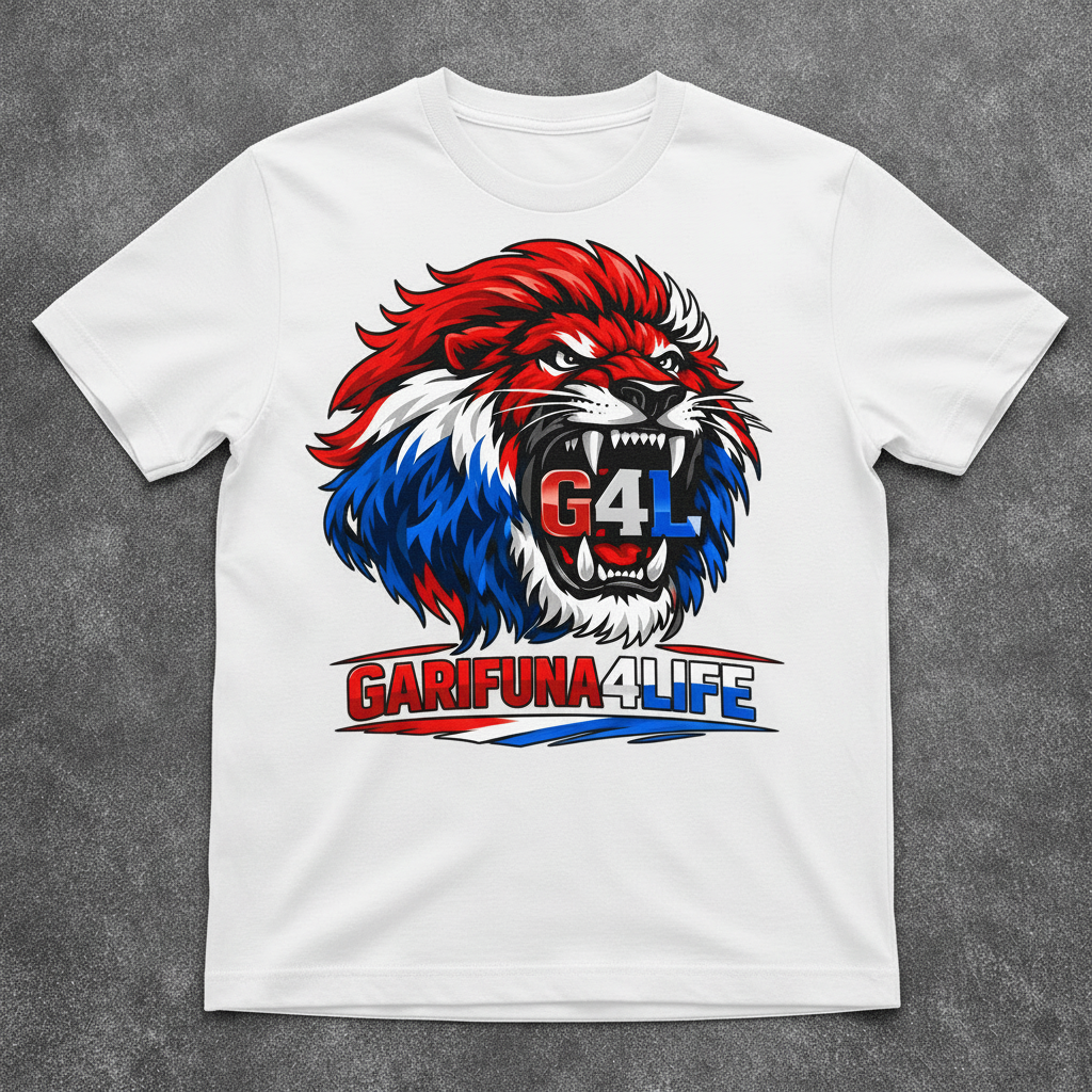LION face G4L WHITE