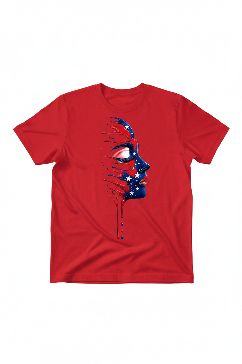 RED DripFace Noir USA
