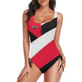 Trinidad Drawstring Side One-Piece Swimsuit